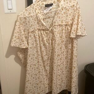 Lane Bryant Size 28 short sleeve dress top